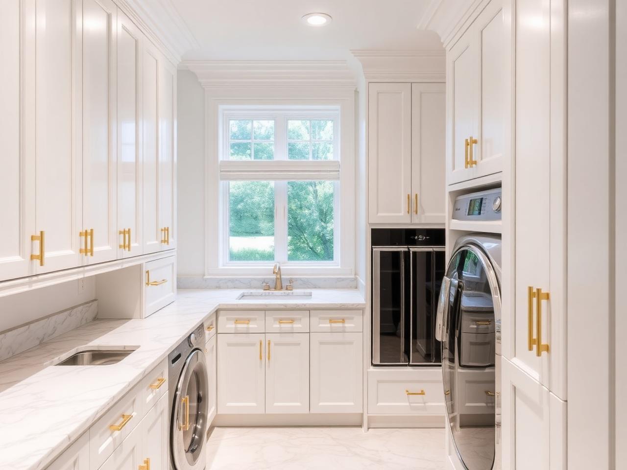 Luxury laundry room